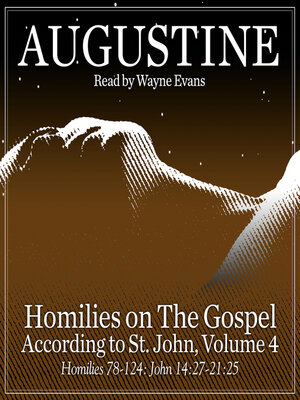 cover image of Homilies on the Gospel According to St. John Volume 4